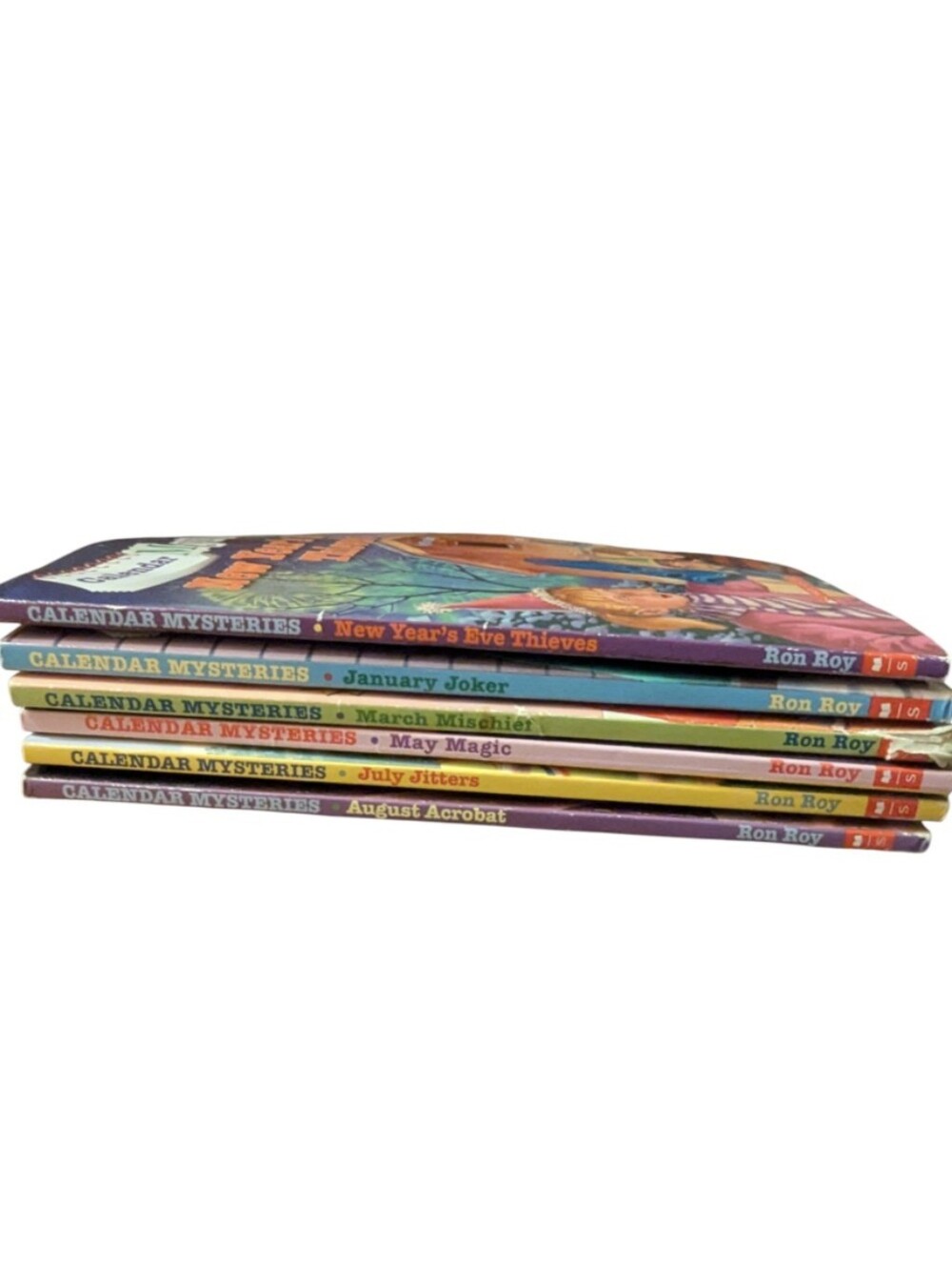 Calendar Mysteries 6 Book Bundle by Ron Roy Early Chapter Books